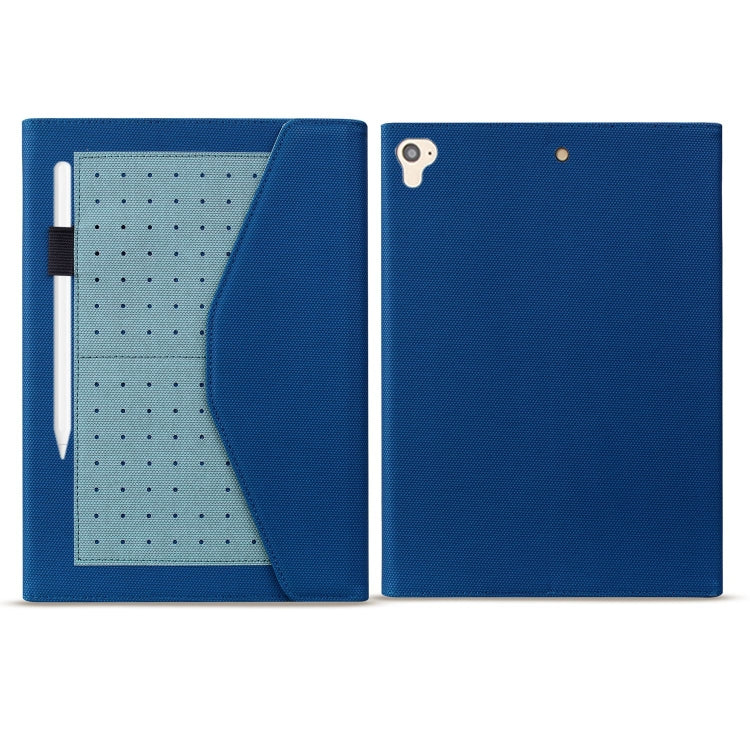 Business Storage Smart Leather Tablet Case For iPad 9.7 2018 / 2017