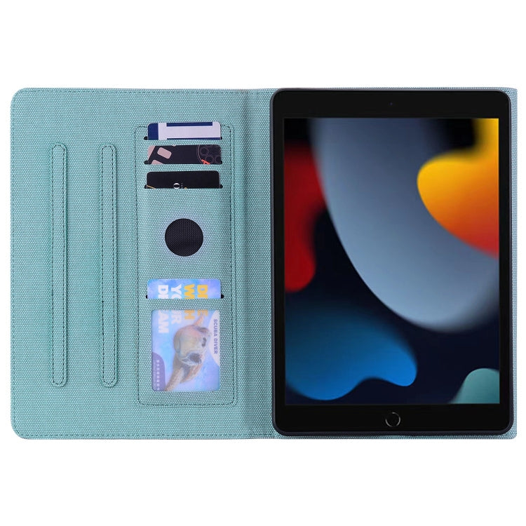 Business Storage Smart Leather Tablet Case For iPad 9.7 2018 / 2017