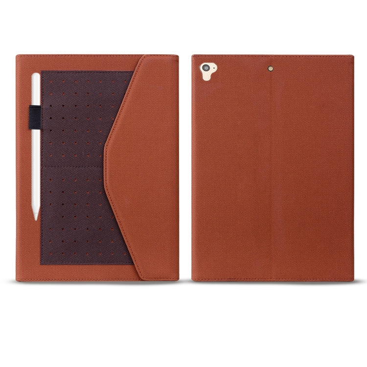Business Storage Smart Leather Tablet Case For iPad 9.7 2018 / 2017