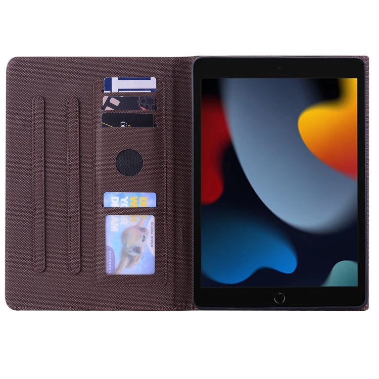 Business Storage Smart Leather Tablet Case For iPad 9.7 2018 / 2017
