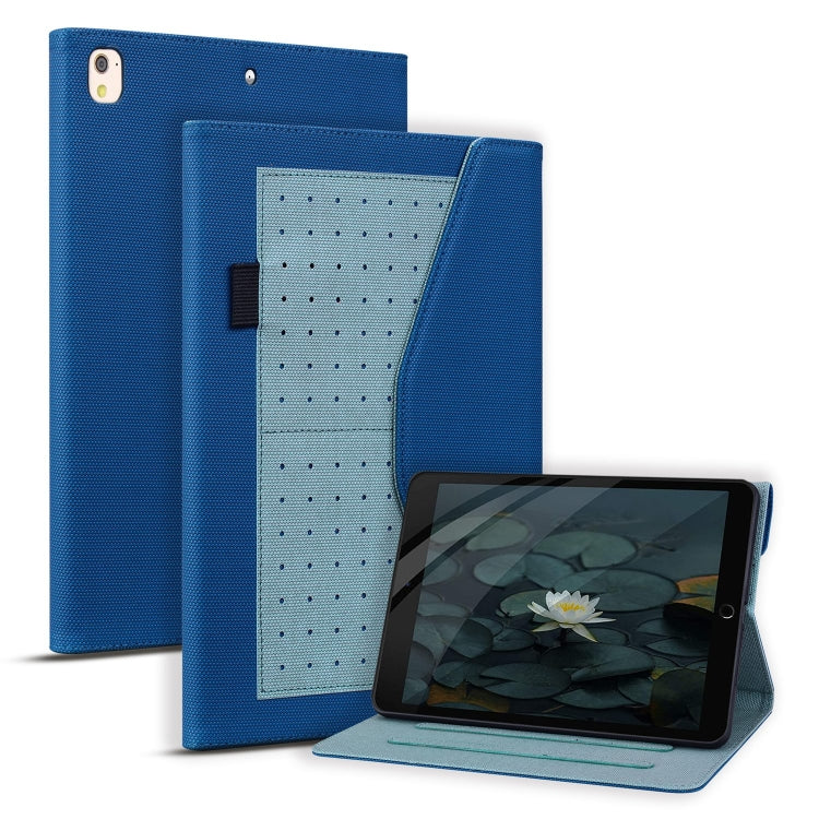 Business Storage Smart Leather Tablet Case For iPad 10.2 2019 / Air 2019 10.5 / 10.2 2020