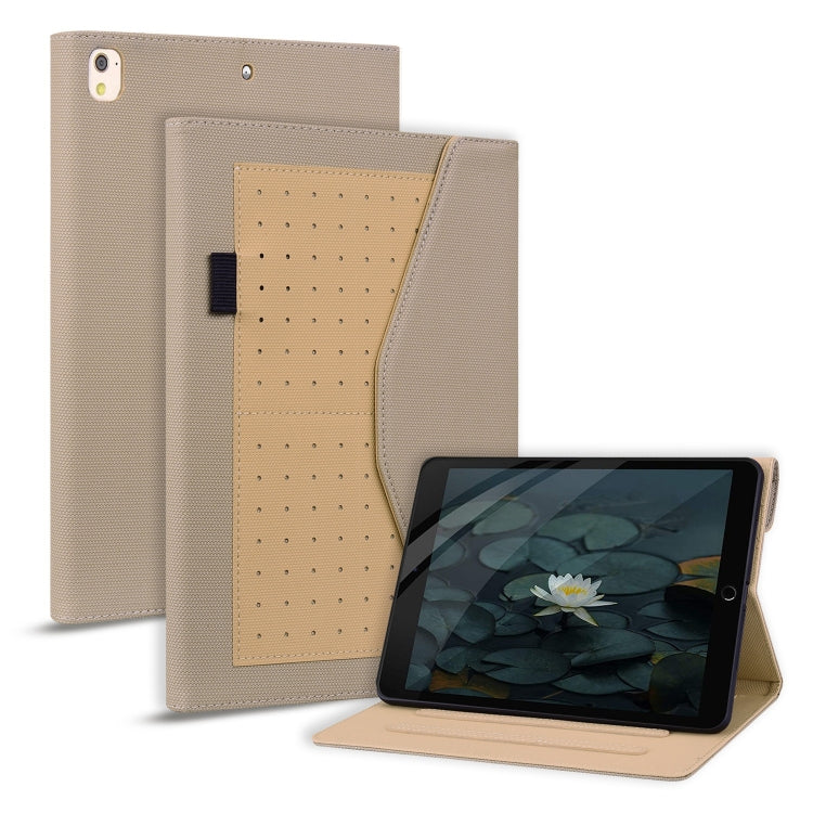 Business Storage Smart Leather Tablet Case For iPad 10.2 2019 / Air 2019 10.5 / 10.2 2020