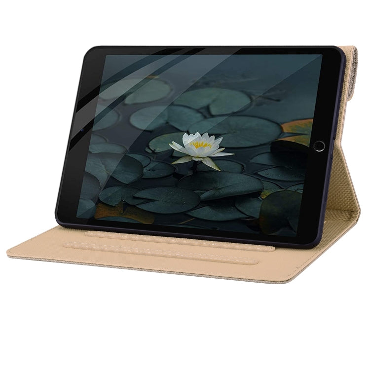 Business Storage Smart Leather Tablet Case For iPad 10.2 2019 / Air 2019 10.5 / 10.2 2020