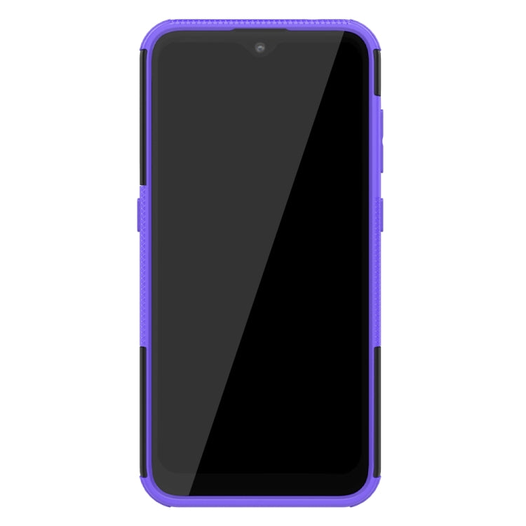 For Nokia 2.3 Tire Texture Shockproof TPU+PC Protective Case with Holder