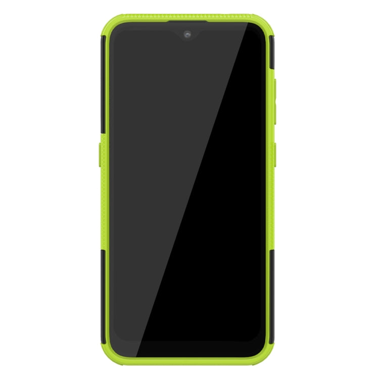 For Nokia 2.3 Tire Texture Shockproof TPU+PC Protective Case with Holder