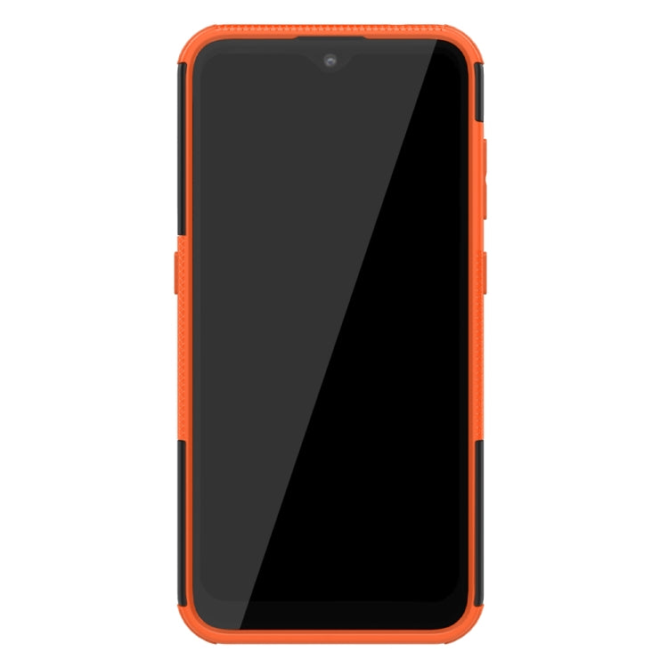 For Nokia 2.3 Tire Texture Shockproof TPU+PC Protective Case with Holder