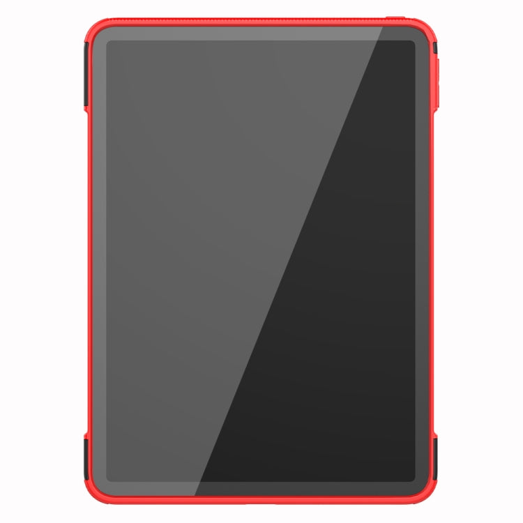For iPad Pro 11 (2020) Tire Texture Shockproof TPU+PC Protective Tablet Case with Holder