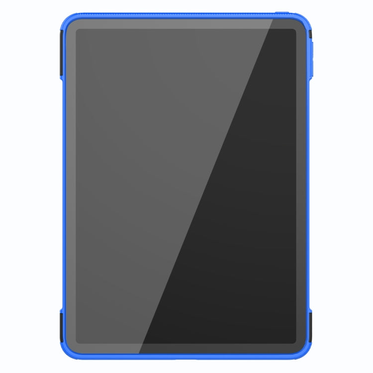 For iPad Pro 11 (2020) Tire Texture Shockproof TPU+PC Protective Tablet Case with Holder