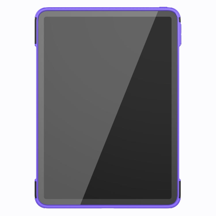 For iPad Pro 11 (2020) Tire Texture Shockproof TPU+PC Protective Tablet Case with Holder