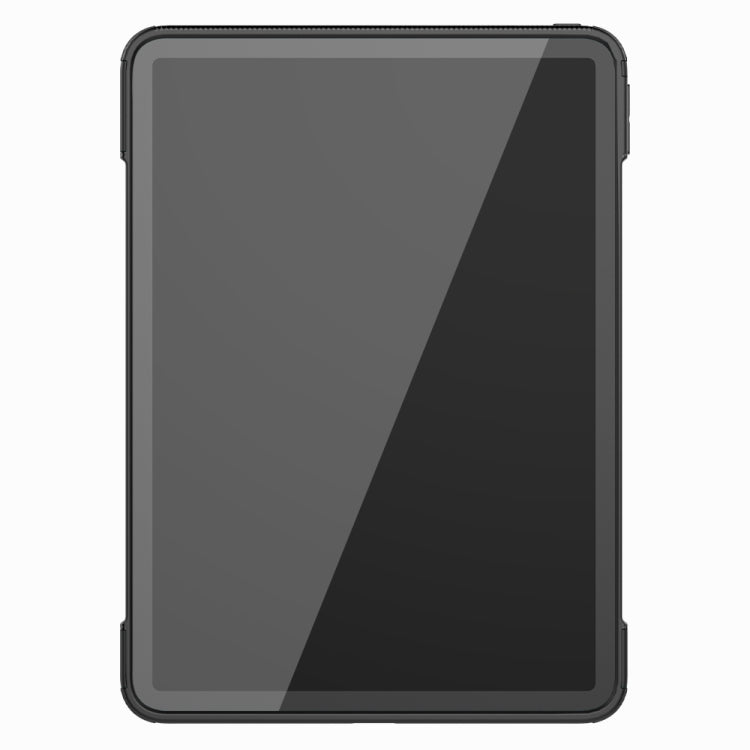 For iPad Pro 11 (2020) Tire Texture Shockproof TPU+PC Protective Tablet Case with Holder