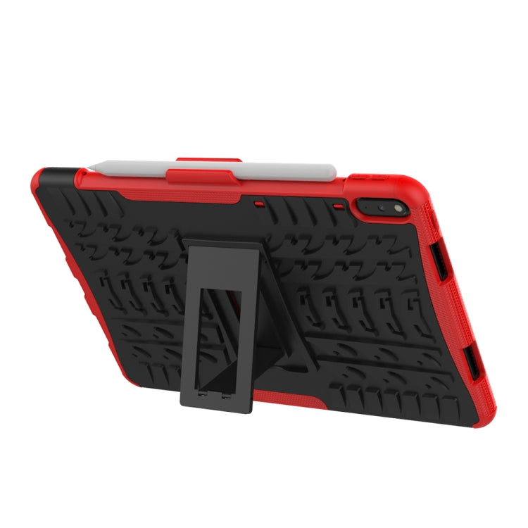 For Huawei Matepad Pro 10.8 Tire Texture Shockproof TPU+PC Protective Case with Holder