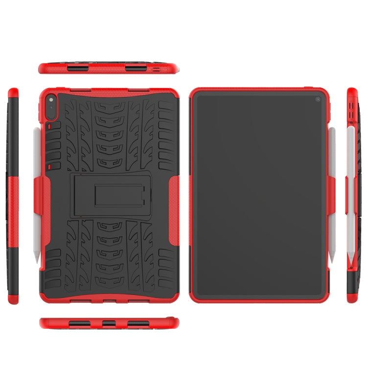 For Huawei Matepad Pro 10.8 Tire Texture Shockproof TPU+PC Protective Case with Holder