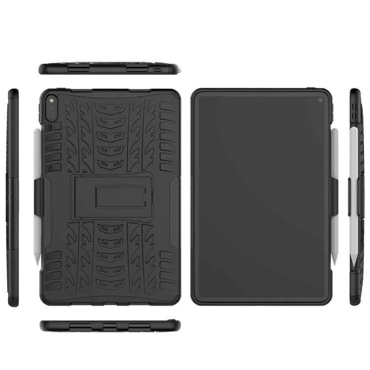 For Huawei Matepad Pro 10.8 Tire Texture Shockproof TPU+PC Protective Case with Holder
