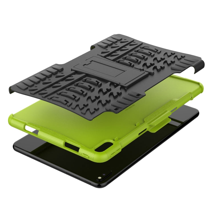 For Huawei Matepad Pro 10.8 Tire Texture Shockproof TPU+PC Protective Case with Holder