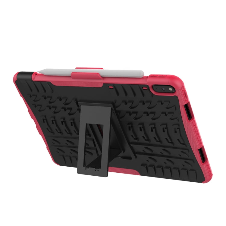 For Huawei Matepad Pro 10.8 Tire Texture Shockproof TPU+PC Protective Case with Holder