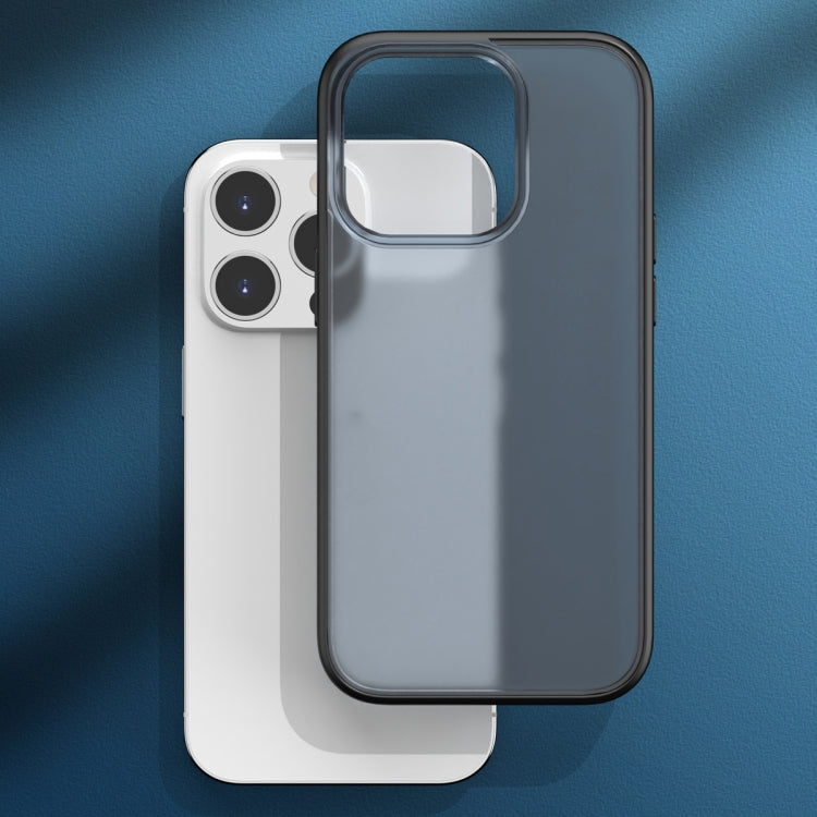 For iPhone 14 Pro Max Semi Transparent Frosted Skin Feel Phone Case