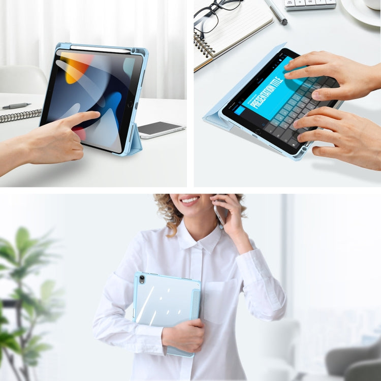 DUX DUCIS TOBY Series PU + PC + TPU Tablet Case For iPad 10.2 2022