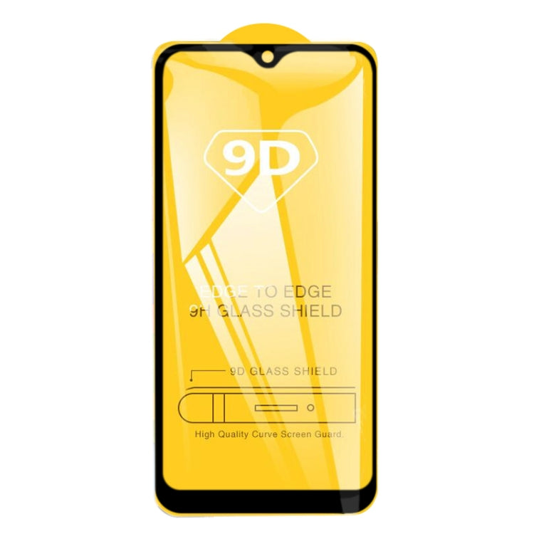 For Galaxy A01 25 PCS 9D Full Glue Full Screen Tempered Glass Film