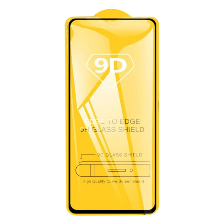 For Galaxy Note 10 Lite 25 PCS 9D Full Glue Full Screen Tempered Glass Film