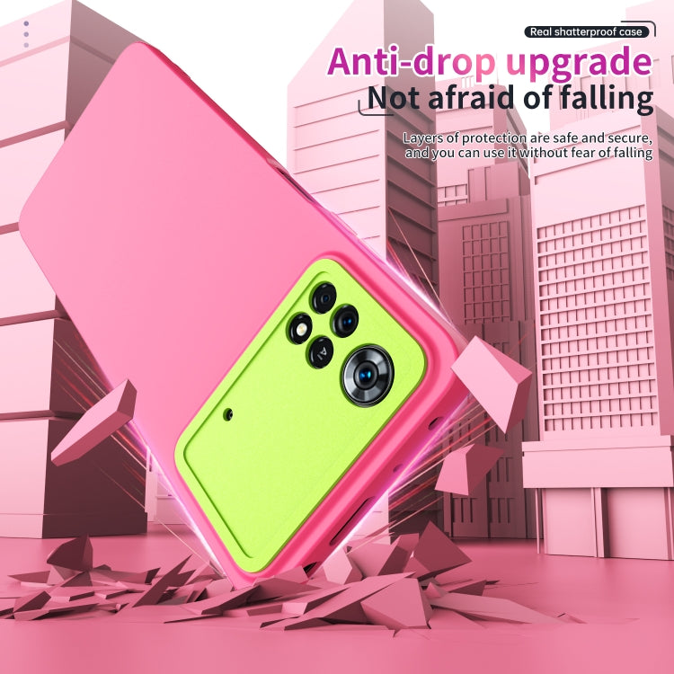 For Xiaomi Poco X4 Pro Lens Protection Skin Feel TPU Phone Case