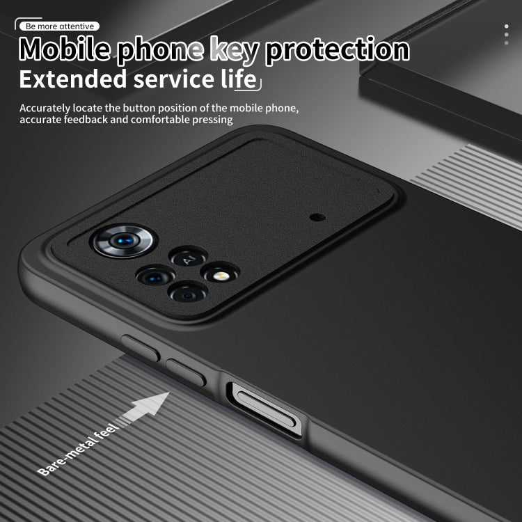 For Xiaomi Poco X4 Pro Lens Protection Skin Feel TPU Phone Case