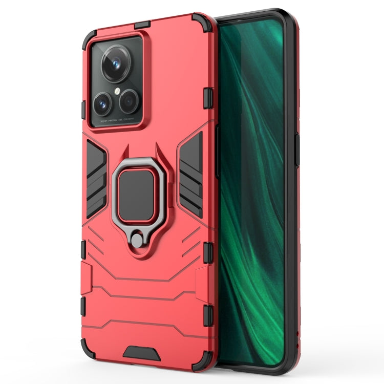 For Realme GT2 Explorer Master Shockproof PC + TPU Holder Phone Case