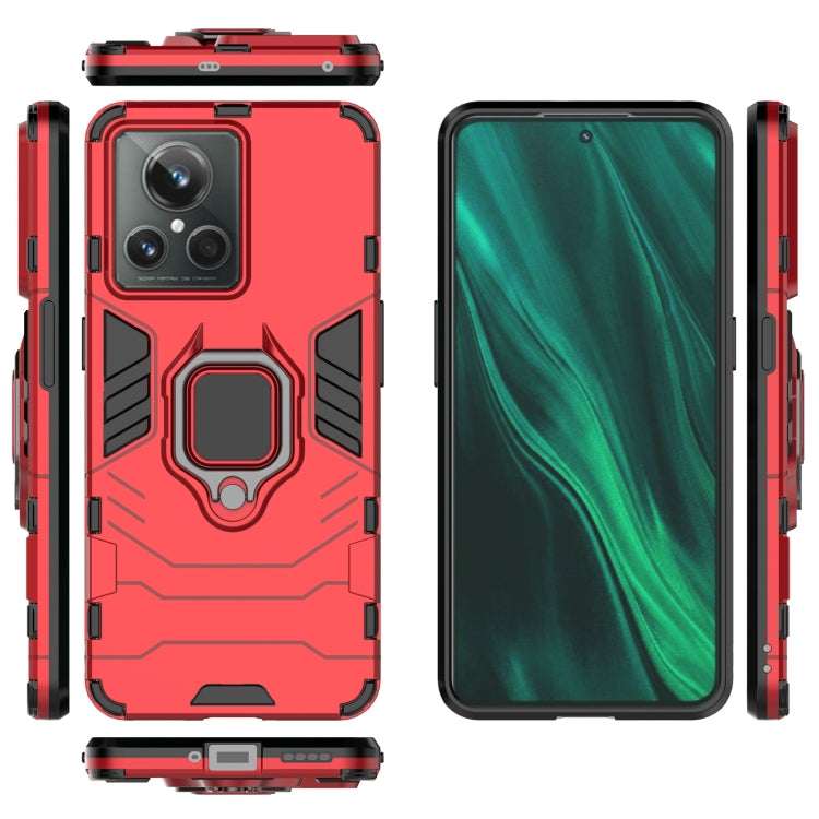 For Realme GT2 Explorer Master Shockproof PC + TPU Holder Phone Case