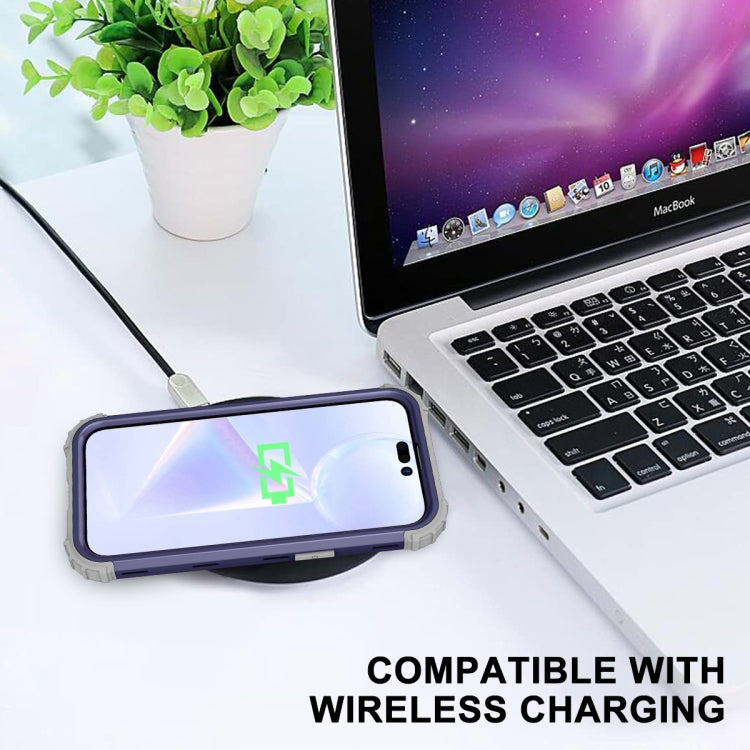 For iPhone 14 Pro 3 in 1 Shockproof Phone Case