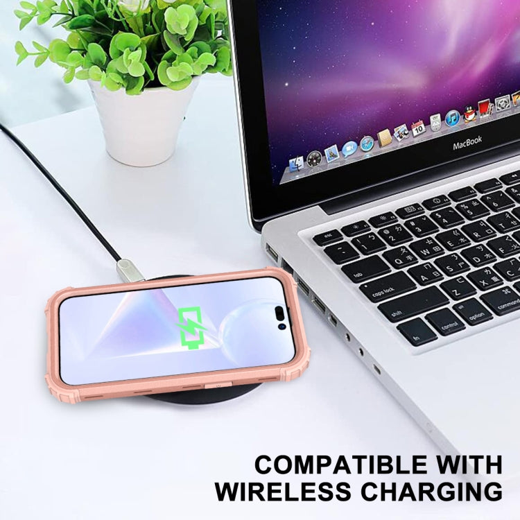 For iPhone 14 Pro 3 in 1 Shockproof Phone Case