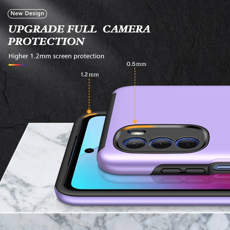For Motorola Moto G Stylus 2022 PC + TPU Shockproof Magnetic Phone Case with Invisible Ring Holder