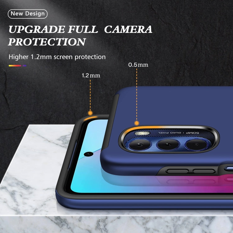 For Motorola Moto G Stylus 5G 2022 PC + TPU Shockproof Magnetic Phone Case with Invisible Ring Holder