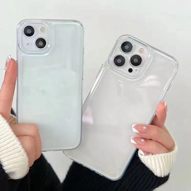 For iPhone 14 Pro Space Fine Hole Transparent TPU Shockproof Protective Case