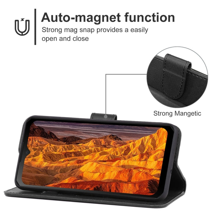 For DOOGEE S89 Pro Leather Phone Case