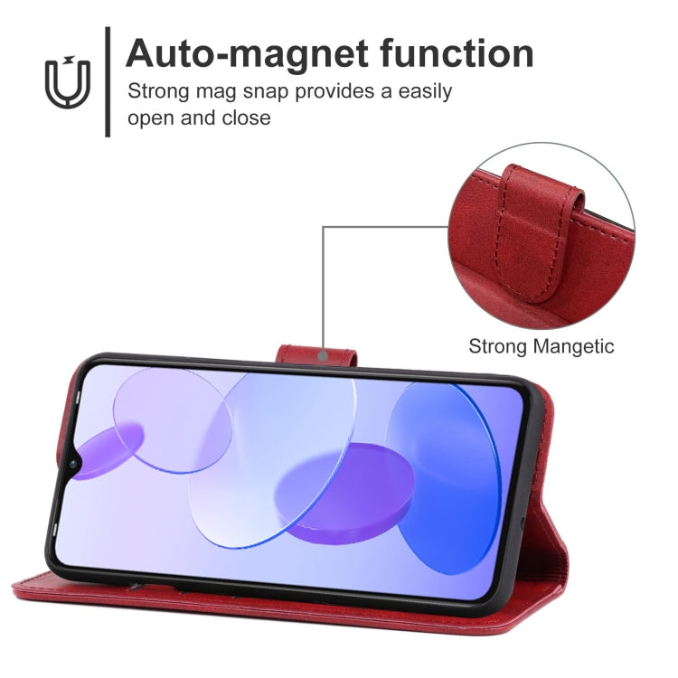 For Infinix Smart 6 Plus India Leather Phone Case