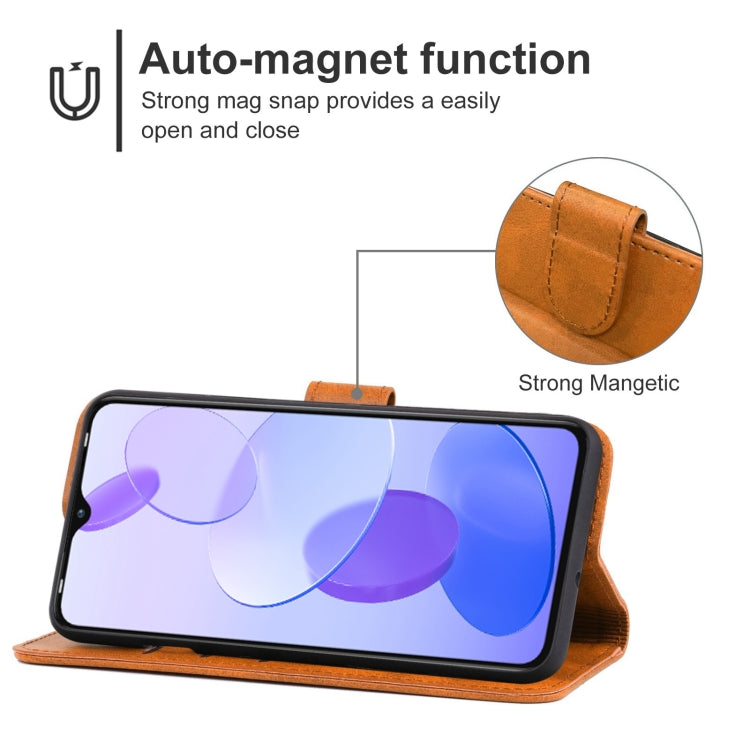 For Infinix Smart 6 Plus India Leather Phone Case