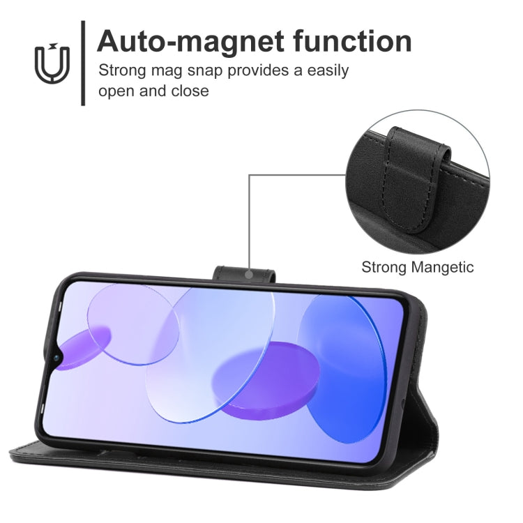 For Infinix Smart 6 Plus India Leather Phone Case