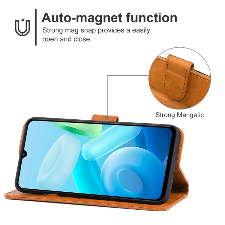 For vivo Y55 Leather Phone Case