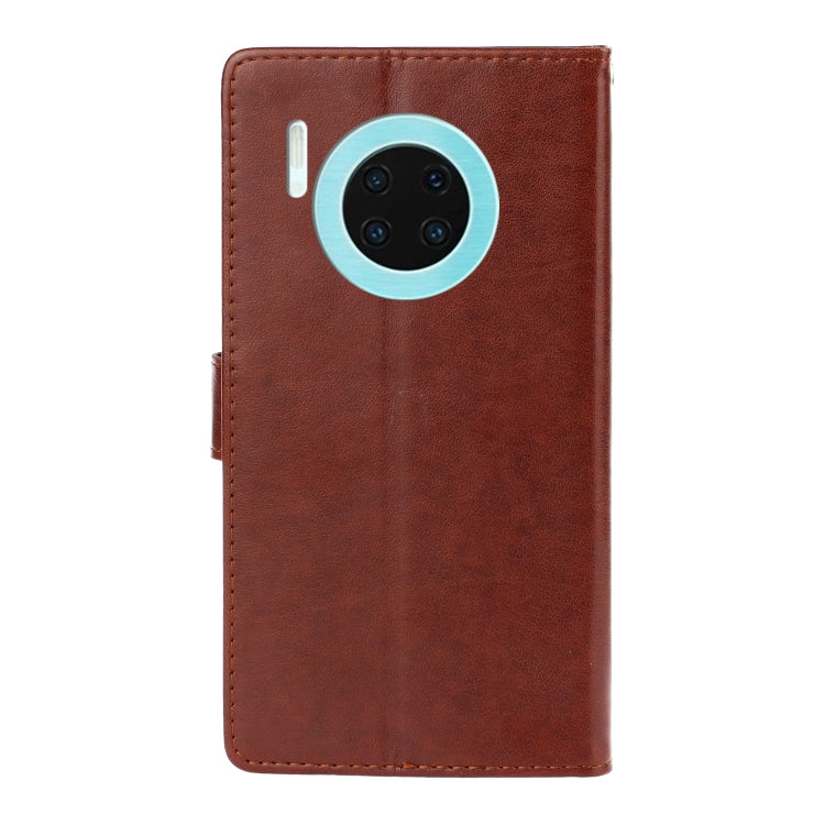For Huawei Mate 30 Plum Blossom Pattern Left and Right Flip Leather Case with Bracket & Card Slot & Wallet & Lanyard