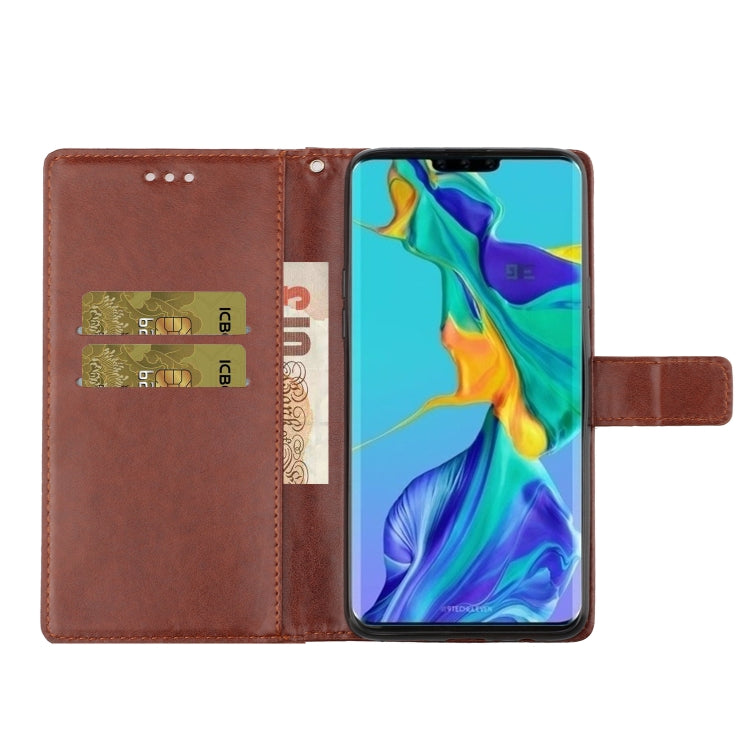 For Huawei Mate 30 Plum Blossom Pattern Left and Right Flip Leather Case with Bracket & Card Slot & Wallet & Lanyard
