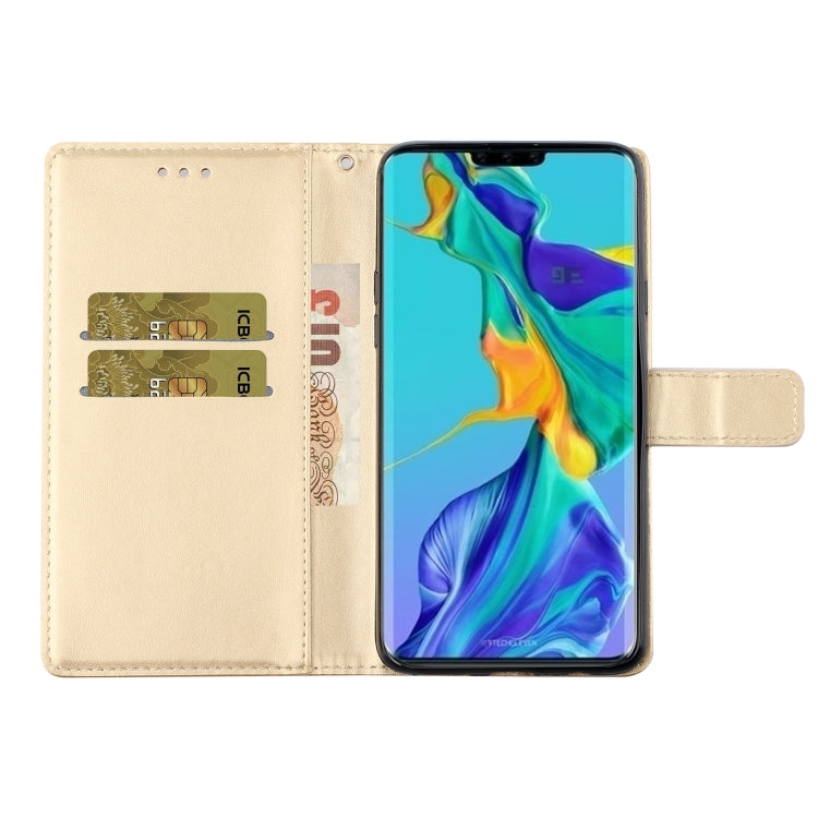 For Huawei Mate 30 Plum Blossom Pattern Left and Right Flip Leather Case with Bracket & Card Slot & Wallet & Lanyard