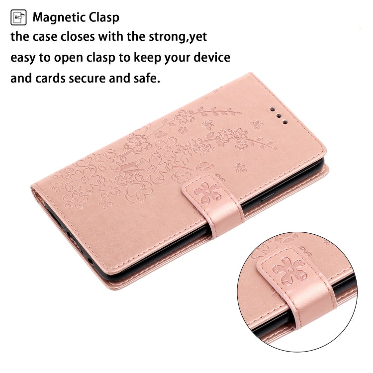 For Nokia 3.2 Plum Blossom Pattern Left and Right Flip Leather Case with Bracket & Card Slot & Wallet & Lanyard