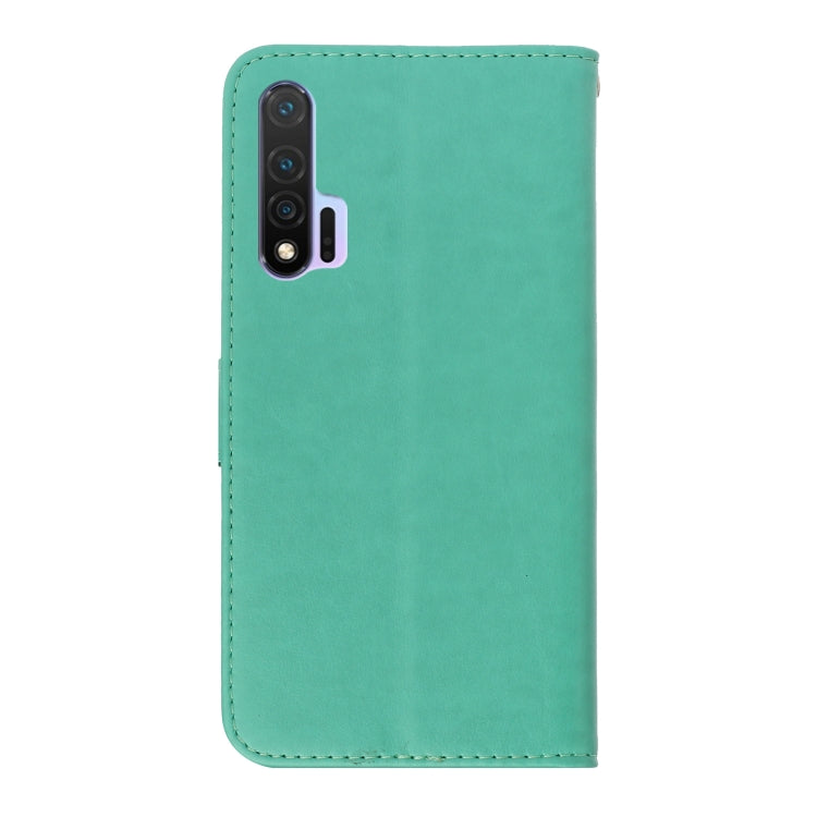 For Huawei Nova 6 Plum Blossom Pattern Left and Right Flip Leather Case with Bracket & Card Slot & Wallet & Lanyard