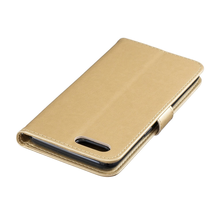 For OPPO A5 Plum Blossom Pattern Left and Right Flip Leather Case with Bracket & Card Slot & Wallet & Lanyard