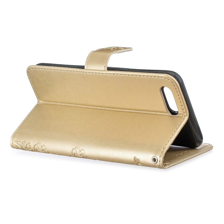 For OPPO A5 Plum Blossom Pattern Left and Right Flip Leather Case with Bracket & Card Slot & Wallet & Lanyard