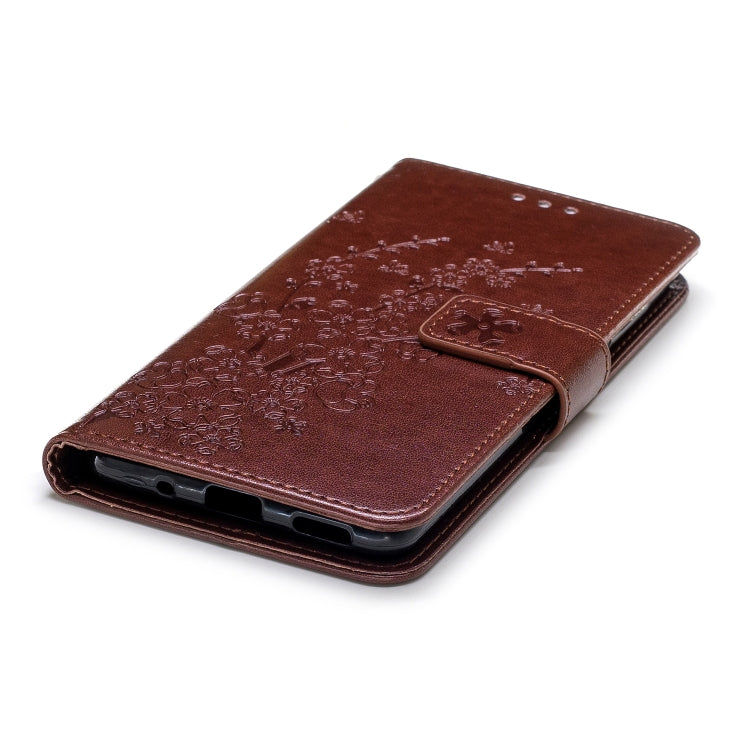 For Nokia 5.1 Plum Blossom Pattern Left and Right Flip Leather Case with Bracket & Card Slot & Wallet & Lanyard