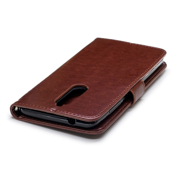 For Nokia 5.1 Plum Blossom Pattern Left and Right Flip Leather Case with Bracket & Card Slot & Wallet & Lanyard