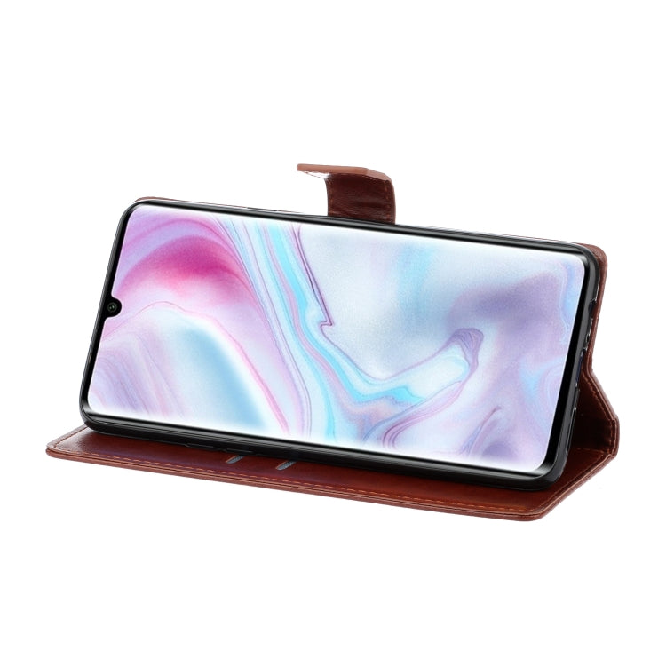 For Xiaomi Note10 / Note10 Pro Plum Blossom Pattern Left and Right Flip Leather Case with Bracket & Card Slot & Wallet & Lanyard