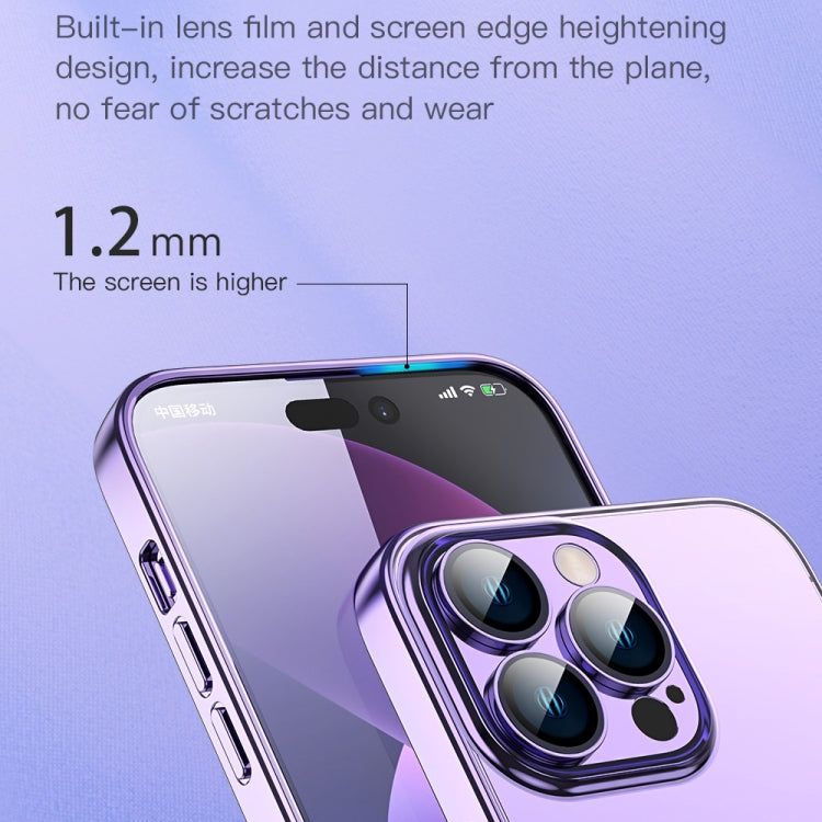 For iPhone 14 Plus TOTUDESIGN AA-155 Series Electroplating TPU Phone Case
