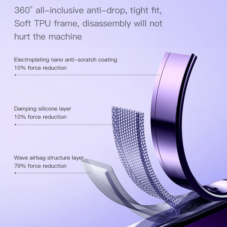 For iPhone 14 Pro TOTUDESIGN AA-155 Series Electroplating TPU Phone Case