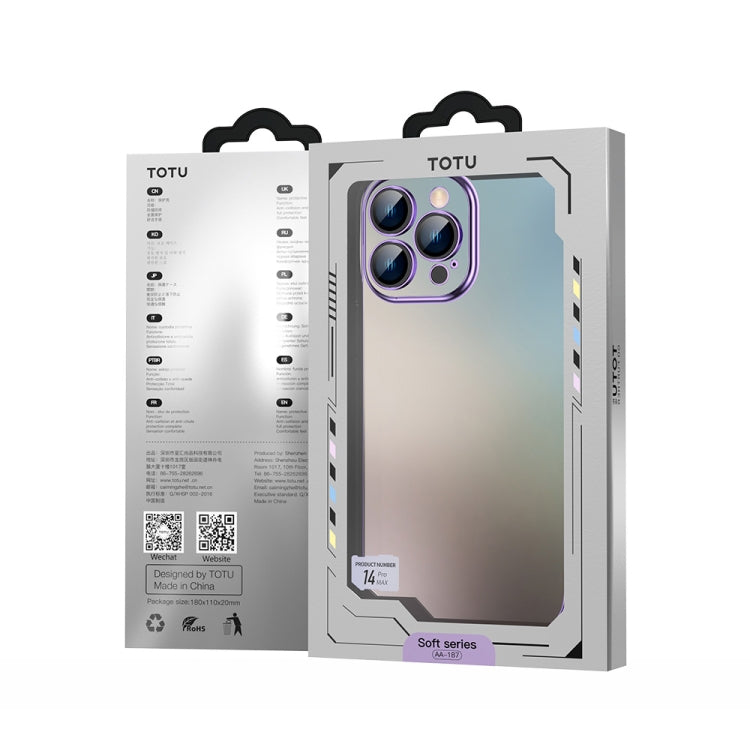 For iPhone 14 Pro Max TOTUDESIGN AA-155 Series Electroplating TPU Phone Case